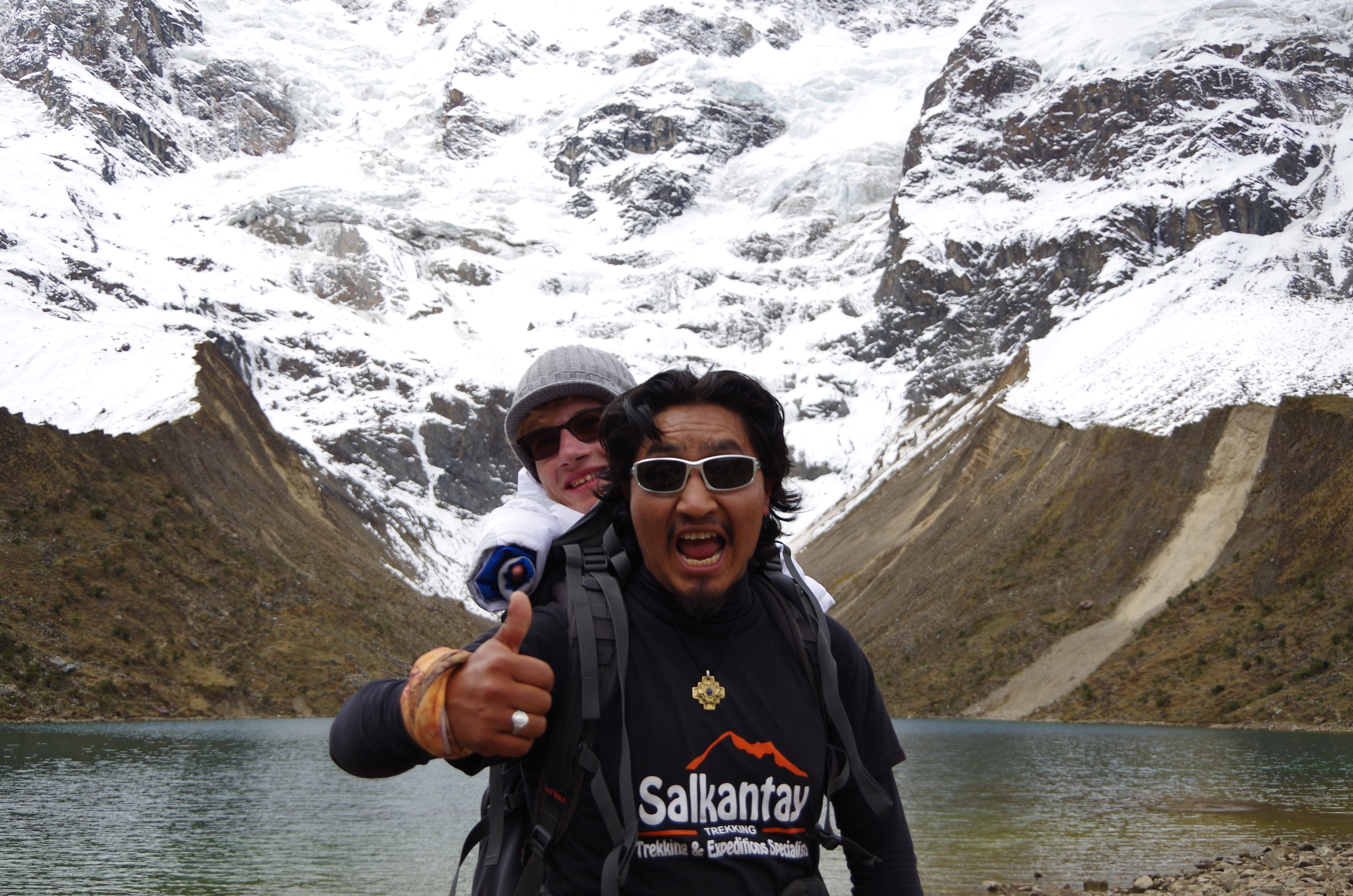 Janis McDavidrejse gennem Peru, proppet ned i en trekkingrygsæk på ryggen af mine venner.